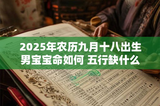 2025年农历九月十八出生男宝宝命如何 五行缺什么