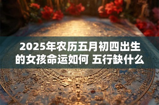 2025年农历五月初四出生的女孩命运如何 五行缺什么
