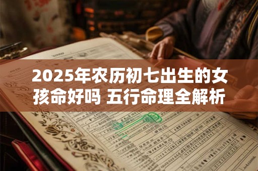 2025年农历初七出生的女孩命好吗 五行命理全解析
