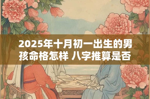 2025年十月初一出生的男孩命格怎样 八字推算是否富贵