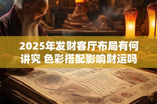 2025年发财客厅布局有何讲究 色彩搭配影响财运吗