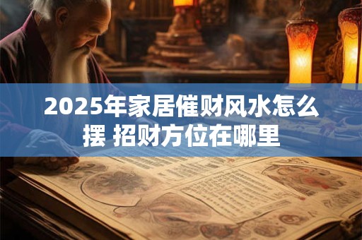 2025年家居催财风水怎么摆 招财方位在哪里