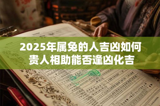 2025年属兔的人吉凶如何 贵人相助能否逢凶化吉