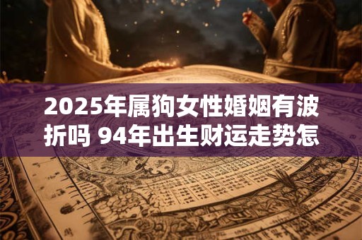 2025年属狗女性婚姻有波折吗 94年出生财运走势怎样