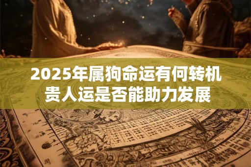 2025年属狗命运有何转机 贵人运是否能助力发展