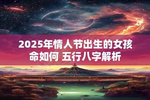 2025年情人节出生的女孩命如何 五行八字解析