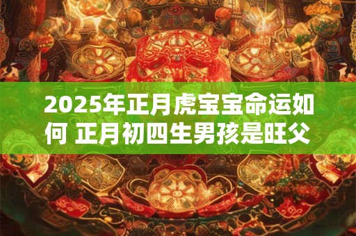 2025年正月虎宝宝命运如何 正月初四生男孩是旺父母吗
