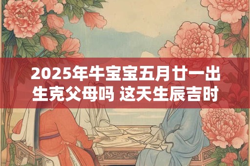 2025年牛宝宝五月廿一出生克父母吗 这天生辰吉时该怎么选