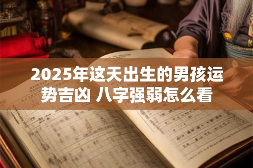 2025年这天出生的男孩运势吉凶 八字强弱怎么看