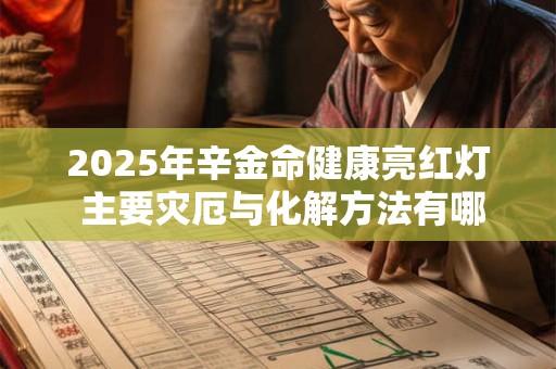 2025年辛金命健康亮红灯 主要灾厄与化解方法有哪些