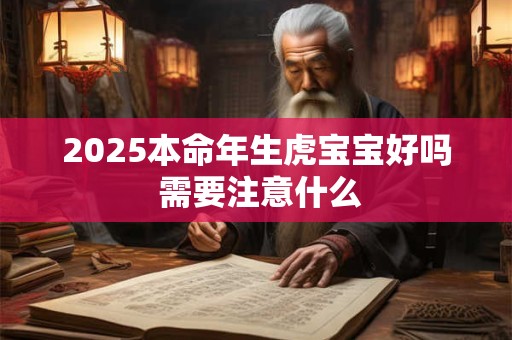 2025本命年生虎宝宝好吗 需要注意什么