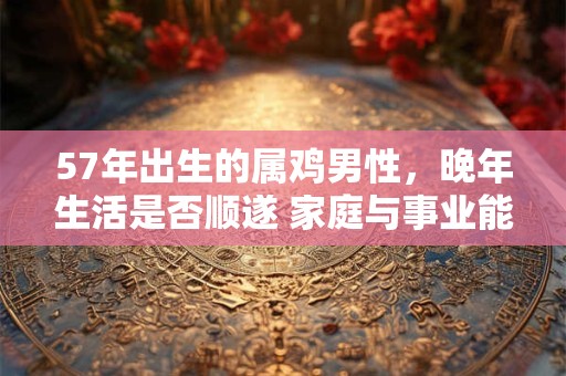 57年出生的属鸡男性，晚年生活是否顺遂 家庭与事业能否平衡
