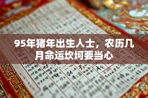 95年属猪男性命运怎样 感情婚姻能顺利吗