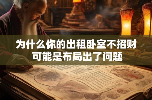 为什么你的出租卧室不招财 可能是布局出了问题