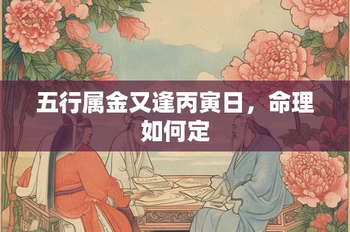 五行属金又逢丙寅日，命理如何定
