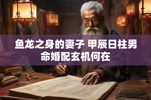鱼龙之身的妻子 甲辰日柱男命婚配玄机何在