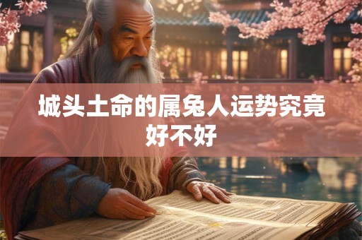 城头土命的属兔人运势究竟好不好