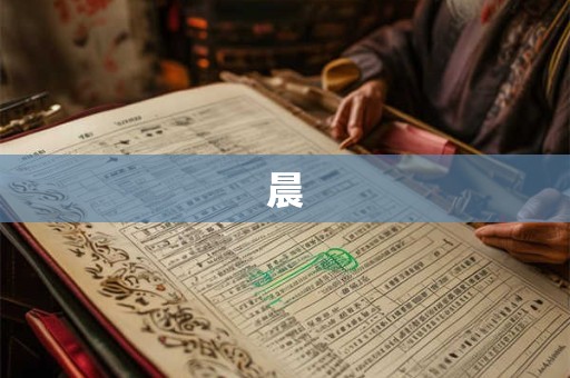 晨