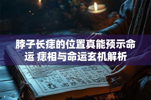 脖子长痣的位置真能预示命运 痣相与命运玄机解析