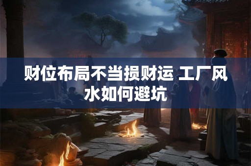 财位布局不当损财运 工厂风水如何避坑