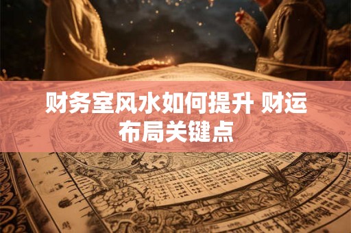 财务室风水如何提升 财运布局关键点