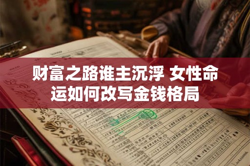 财富之路谁主沉浮 女性命运如何改写金钱格局
