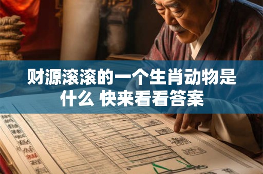 财源滚滚的一个生肖动物是什么 快来看看答案