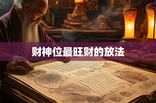 详细阅读:财神位最旺财的放法 财神位最旺财的放法