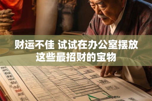 财运不佳 试试在办公室摆放这些最招财的宝物