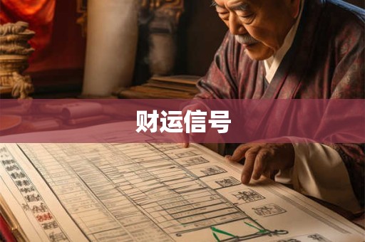 财运信号