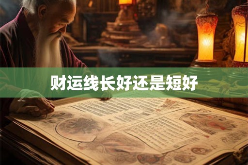 财运线长好还是短好