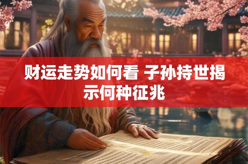 财运走势如何看 子孙持世揭示何种征兆