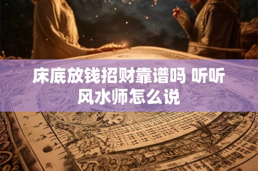床底放杂物能招财 科学依据在哪里