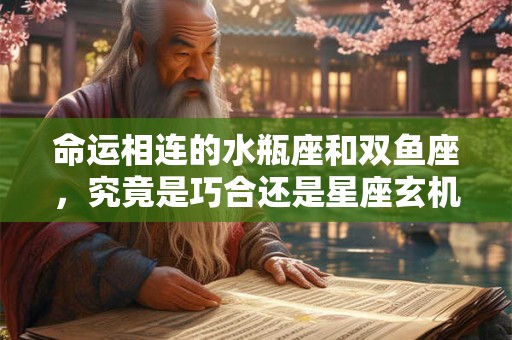 命运相连的水瓶座和双鱼座，究竟是巧合还是星座玄机