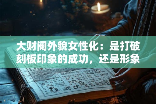 详细阅读:大财阀外貌女性化:是打破刻板印象的成功,还是形象管理的失败 大财阀外貌女性化:是打破刻板印象的成功,还是形象管理的失败