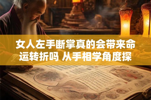 女人左手断掌真的会带来命运转折吗 从手相学角度探索答案