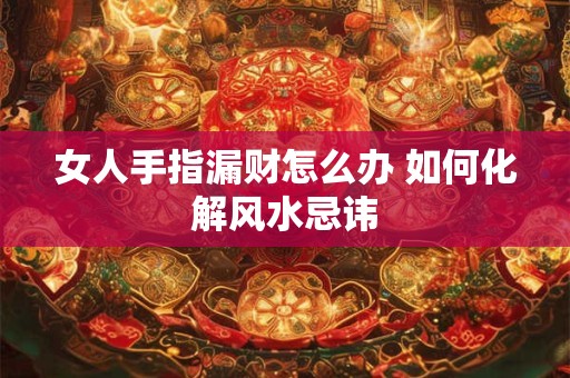 女人手指漏财怎么办 如何化解风水忌讳