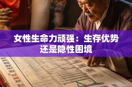 女性生命力顽强：生存优势还是隐性困境