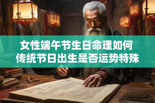 女性端午节生日命理如何 传统节日出生是否运势特殊