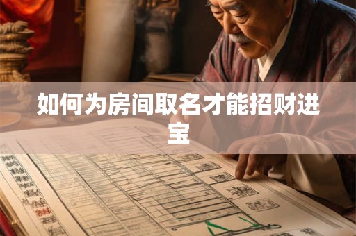 如何为房间取名才能招财进宝