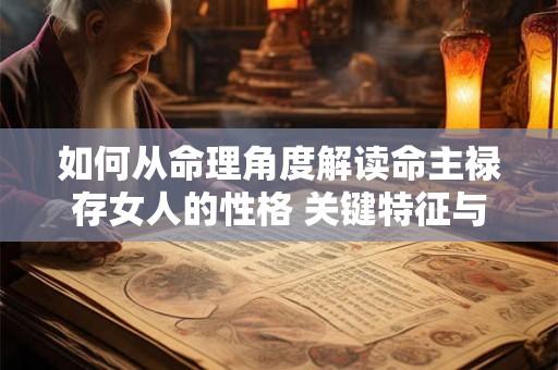如何从命理角度解读命主禄存女人的性格 关键特征与潜在影响