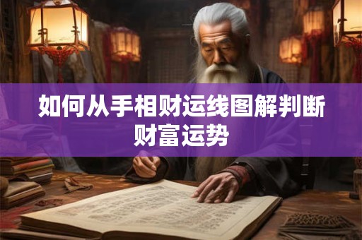 如何从手相财运线图解判断财富运势