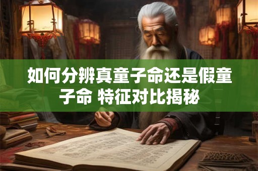 如何分辨真童子命还是假童子命 特征对比揭秘