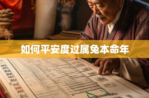 如何平安度过属兔本命年