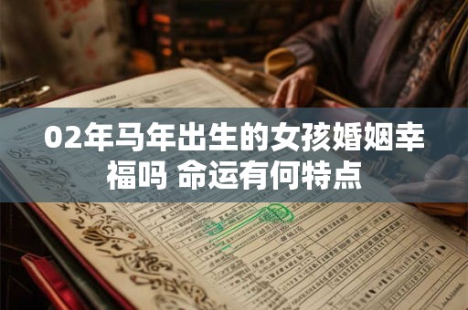 02年马年出生的女孩婚姻幸福吗 命运有何特点