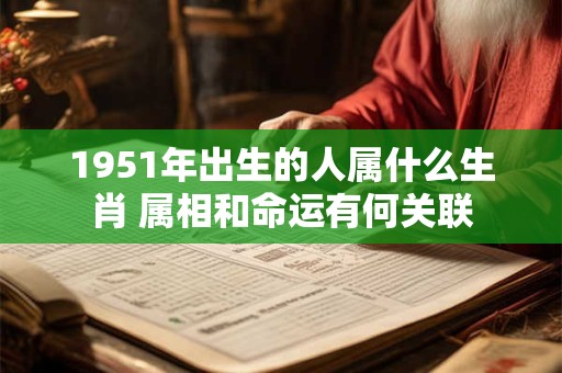 1951年出生的人属什么生肖 属相和命运有何关联