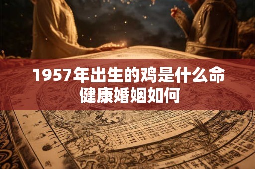 1957年出生的鸡是什么命 健康婚姻如何