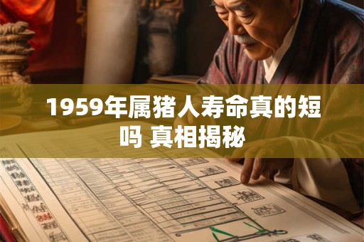 1959年属猪人寿命真的短吗 真相揭秘