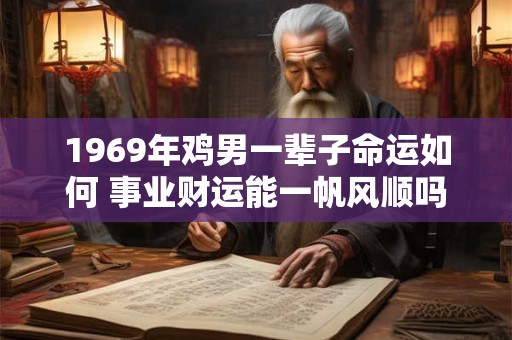 1969年鸡男一辈子命运如何 事业财运能一帆风顺吗