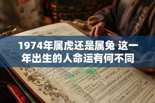 1974年属虎还是属兔 这一年出生的人命运有何不同